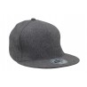 Felt Snap Back - mod. 4135:Grey, Polyester, Grey